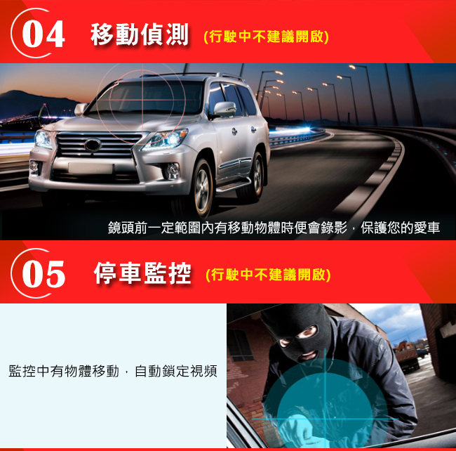 CARSCAM行車王 雙鏡頭可旋轉360度車內行車記錄器