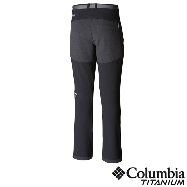 Columbia 哥倫比亞 男款-鈦 Omni-HEA保暖防潑長褲- 黑色