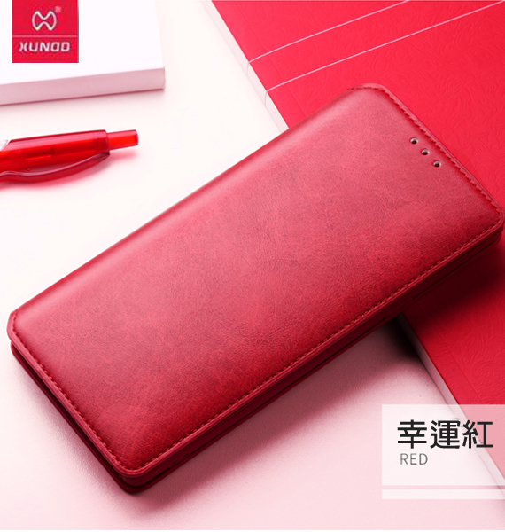 XUNDD for iPhone Xs Max 6.5吋 格拉時尚皮革皮套