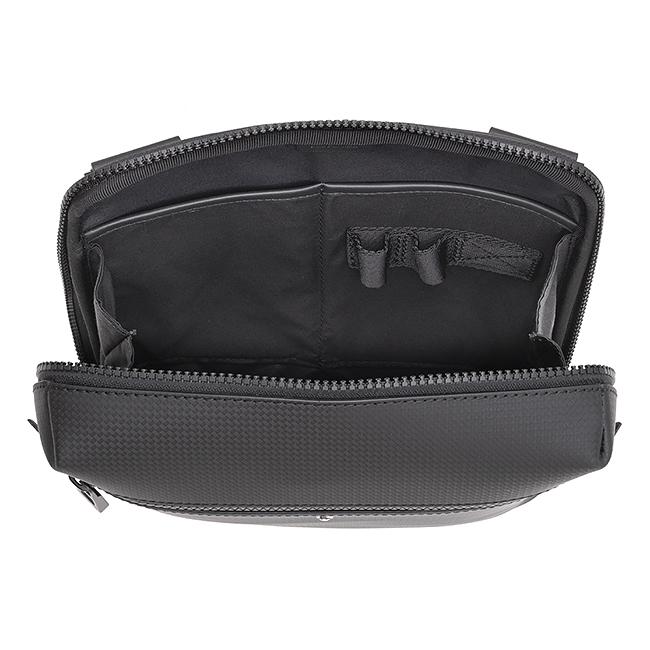 Montblanc 萬寶龍風尚系列2.0碳纖維紋牛皮信封包