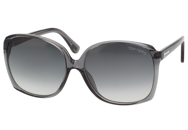 TOMFORD 時尚太陽眼鏡(透明灰色)TF9260