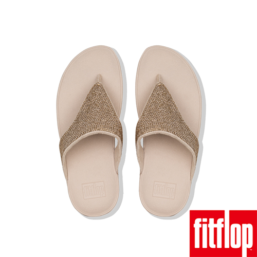 FitFlop LOTTIE夾腳涼鞋黃金色