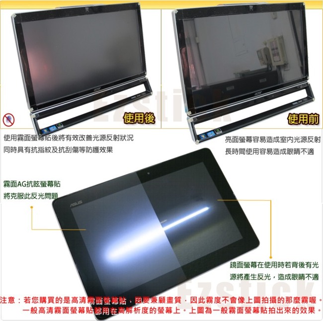 EZstick ASUS ZenBook S UX391 UA 專用 螢幕保護貼