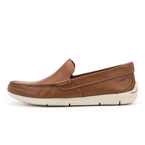 Clarks Karlock Lane 男休閒鞋 咖啡