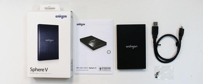 archgon USB 3.0 鋁合金 2.5吋SATA硬碟外接盒 MH-2231