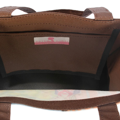 Reiko Aoki 青木禮子Bleecker-street插畫彩繪手提包-多色