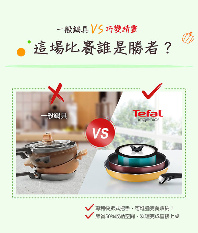 Tefal法國特福 巧變精靈系列16CM蝴蝶玻璃鍋蓋(快)