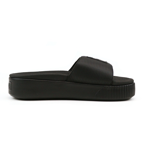 PUMA Platform Slide Wns EP 女涼拖鞋 36612202 黑