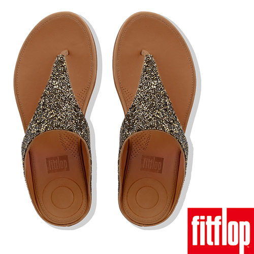 FitFlop BANDA夾腳涼鞋金色