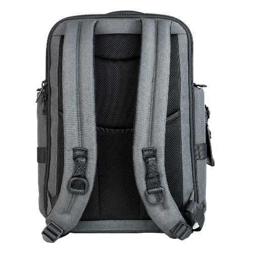 TUMI Alpha Bravo Sheppard 簡約雙槓拼接後背包-碳灰