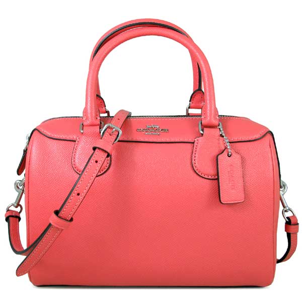 COACH 馬車Logo防刮皮革/防潑水Logo波士頓兩用包-多款