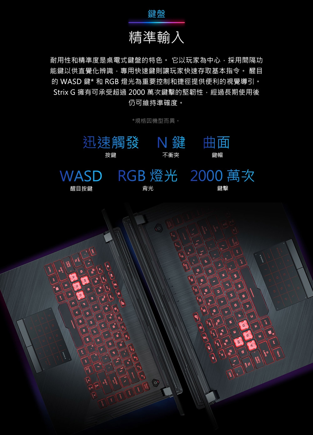 ASUS G531GU 15吋電競筆電(i7-9750H/GTX 1660Ti/1T SSD)