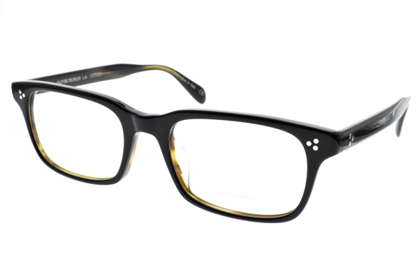 OLIVER PEOPLES 眼鏡 懷舊經典/黑-墨綠 #CAVALON 1441