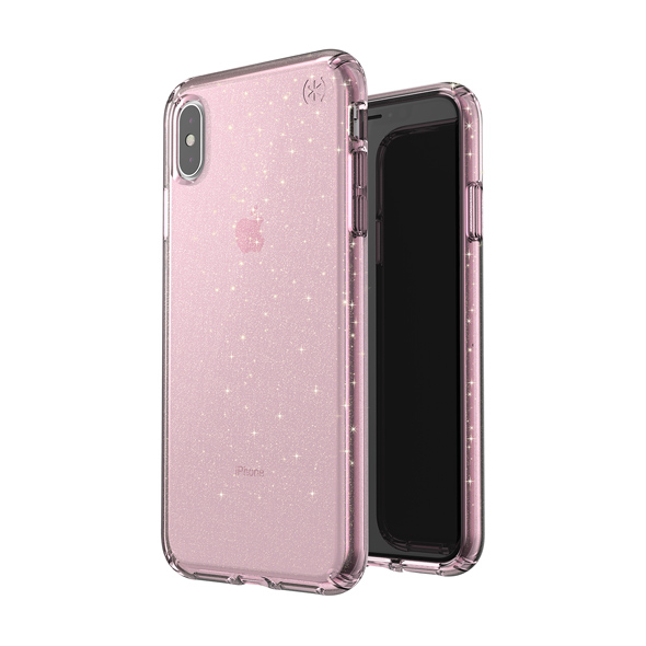 Speck Presidio Clear+Glitter iPhone Xs Max保護殼