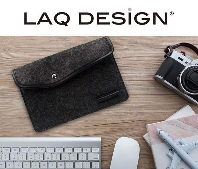 LAQ DESiGN 信封式羊毛氈平板收納內瞻包-9吋內平板適用