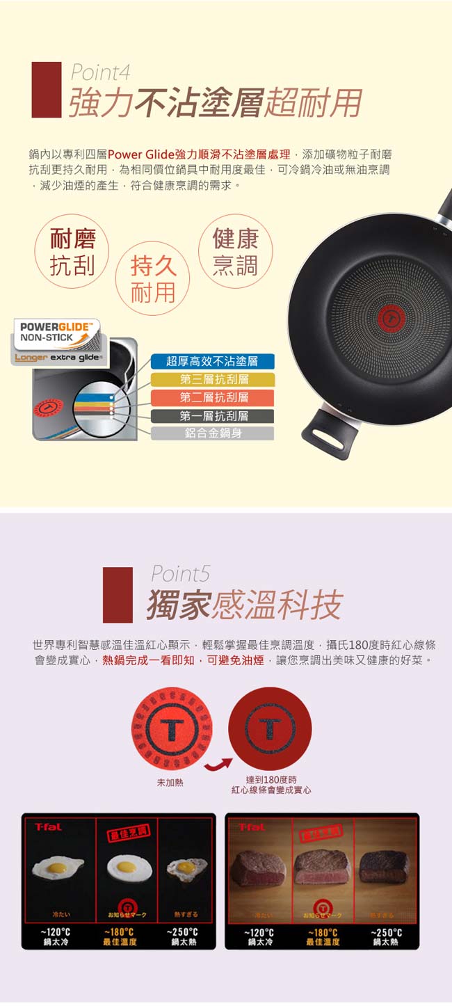 【超值組合】Tefal 法國特福極致饗食系列28CM不沾深平鍋(玻璃蓋)+24CM平底鍋