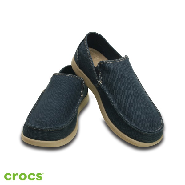 Crocs 卡駱馳 (男鞋) 聖克魯茲簡約樂福鞋 202972-4BM