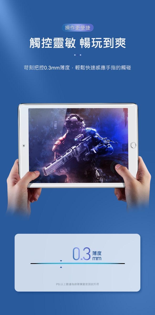 綠聯 iPad 12.9(第三代) 20189H鋼化玻璃保護貼 送貼膜神器