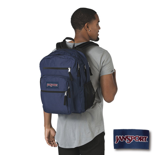 JANSPORT BIG STUDENT系列後背包 -深藍