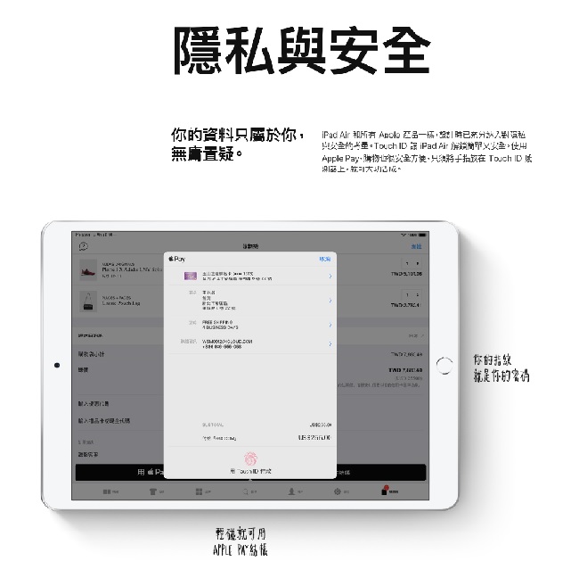 Apple 2019 iPad Air 10.5吋256GB WIFI平板電腦