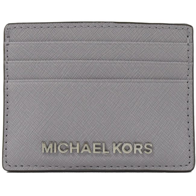 MICHAEL KORS Jet Set 簡易式防刮牛皮卡夾(紫丁香)