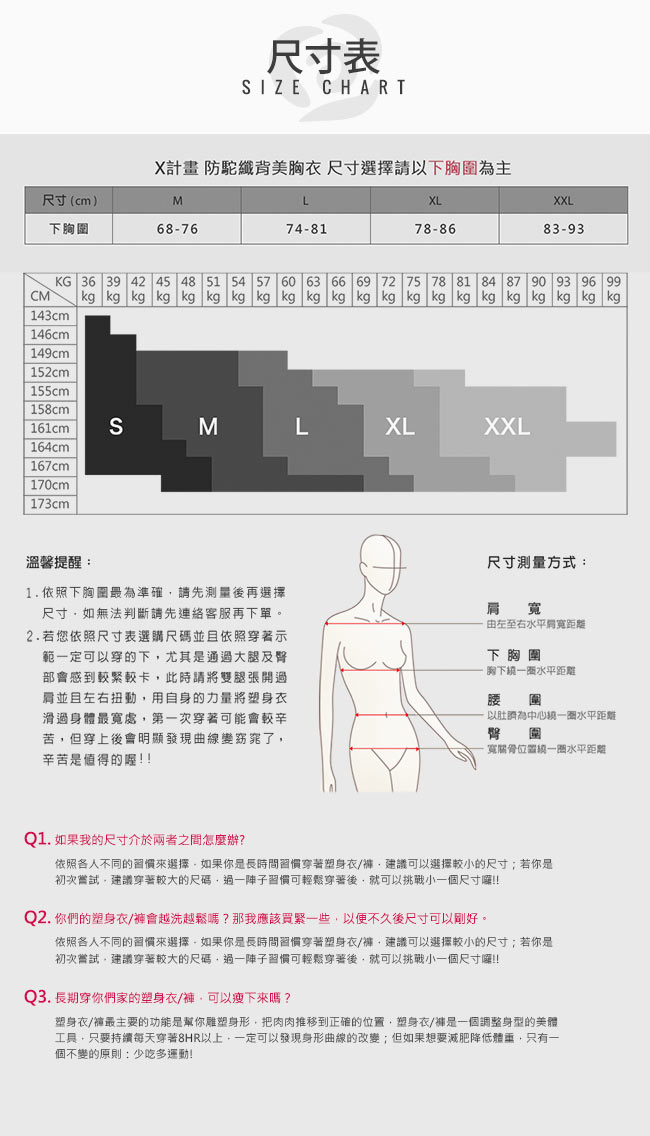 Mollifix X計畫 防駝纖臂美胸衣 (黑)