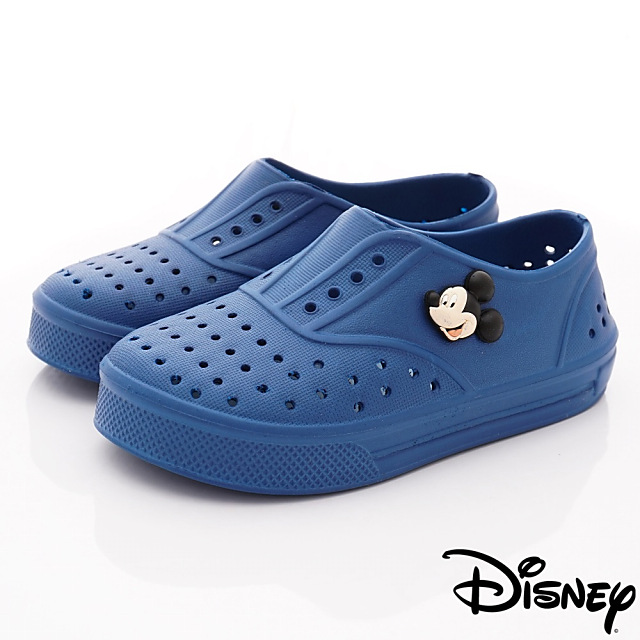 迪士尼童鞋 米奇輕量洞洞鞋款 ON17010藍(小童段)