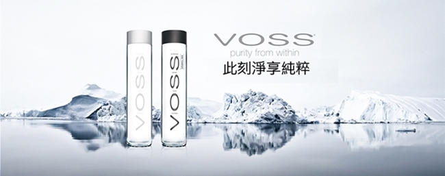 VOSS芙絲 挪威萊姆薄荷風味氣泡礦泉水6件組(375mlx6)