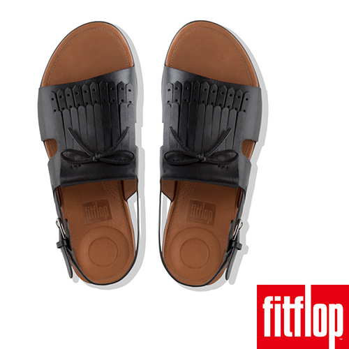 FitFlop H-BAR後帶涼鞋黑色