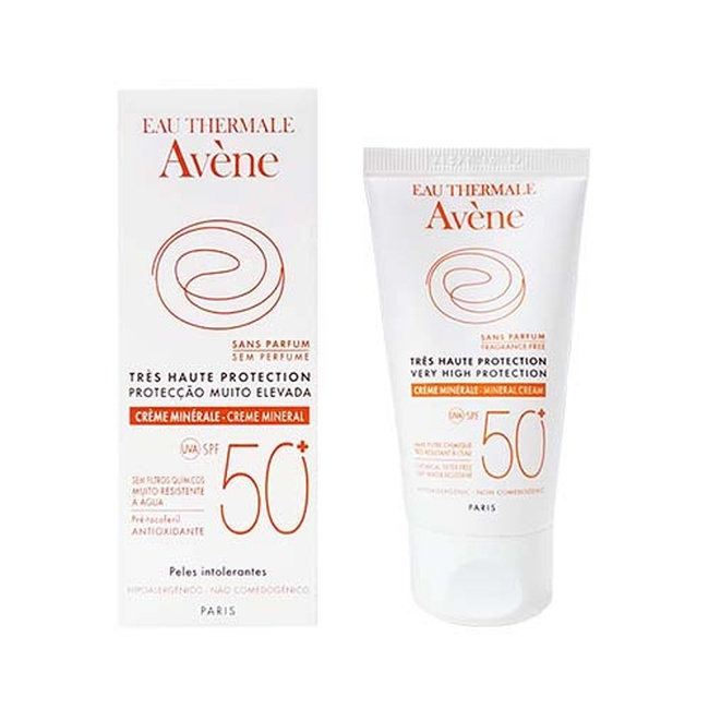 Avene 雅漾 全效潤色防曬霜 SPF50+ 50ml 兩入組