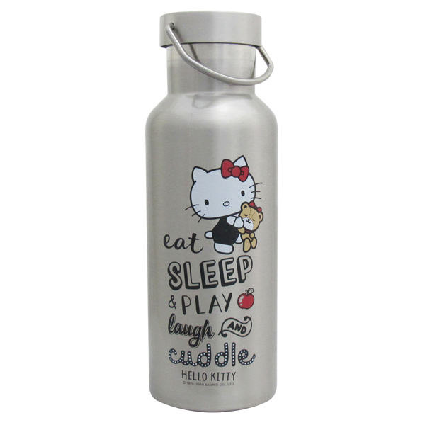 Hello Kitty不鏽鋼酷炫保溫/保冷運動瓶(500ml)