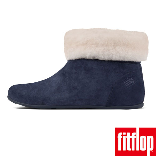 FitFlop SARAH SLIPPER BOOTIES-藍