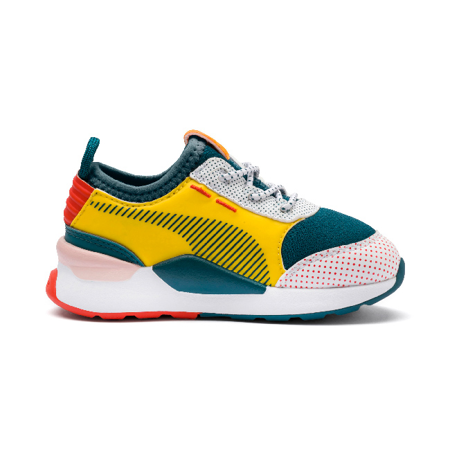 PUMA-Sesame Str 50 RS-0 PS孩童運動鞋-淡珊瑚