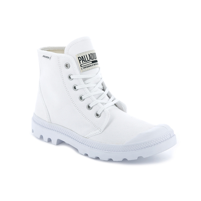 Palladium Pampa Hi ORIGINALE男鞋-白