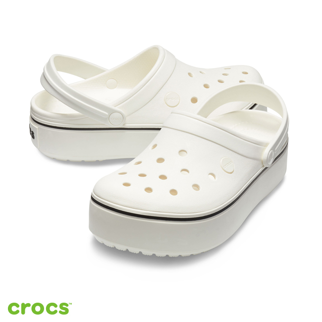 Crocs 卡駱馳 (中性鞋) 厚底卡駱班 205434-143