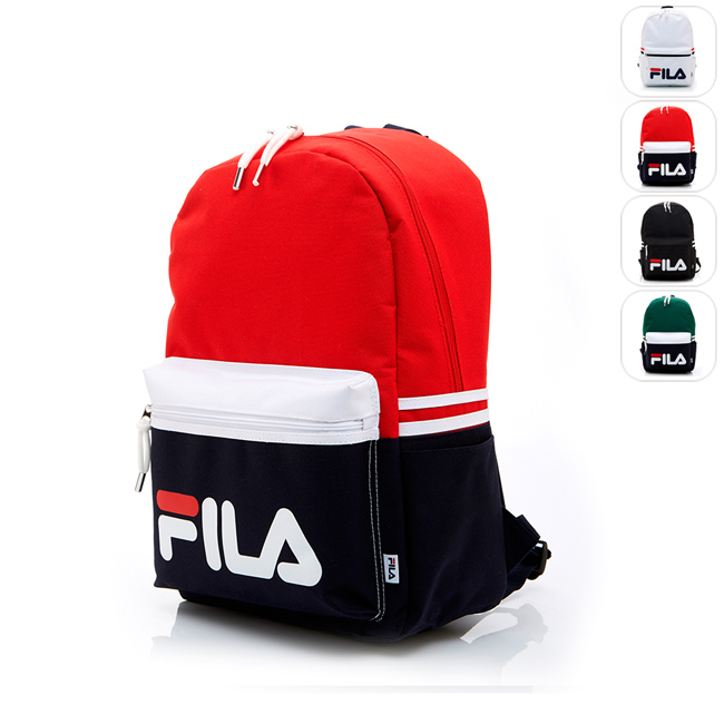 FILA LOGO後背包-紅 BPT-1401-RD