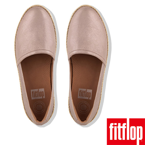 FitFlop CASA Loafers Metallic Leather-銅金