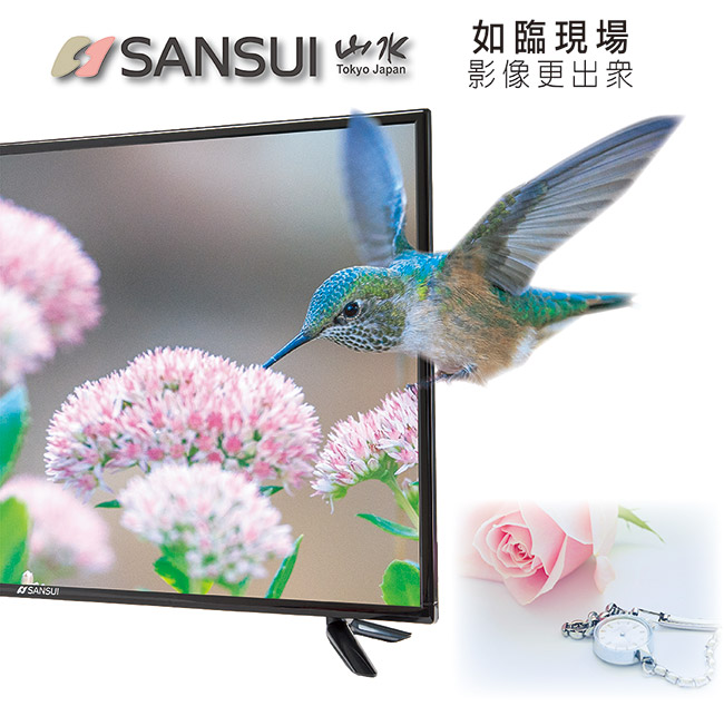 SANSUI 山水 43型 4K液晶顯示器 SLED-436VT