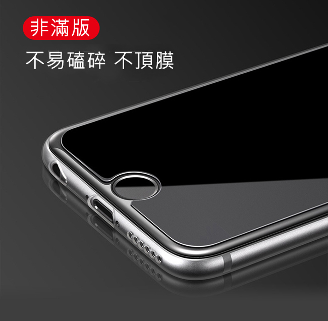 IN7 APPLE iPhone 6/6s 4.7吋高透光2.5D半版鋼化玻璃貼
