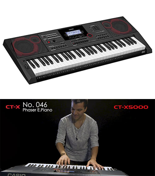 [無卡分期-12期] CASIO CT-X5000 61鍵高階伴奏合成器鍵盤