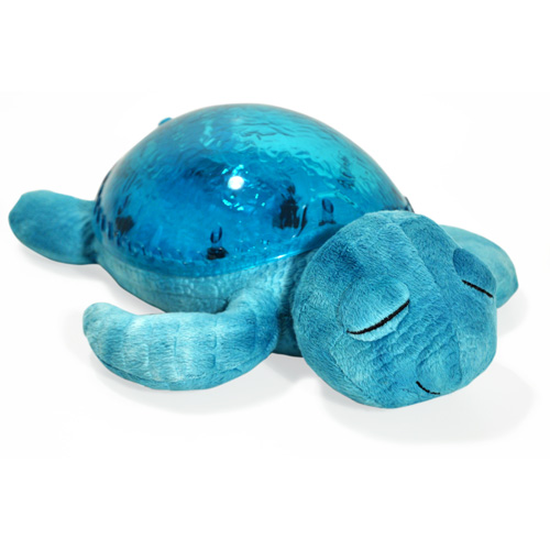 美國cloud b 寶貝舒眠星光音樂夜燈-藍色海龜 7423-AQ