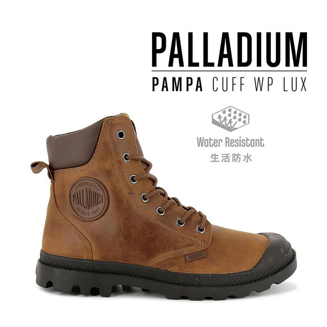 Palladium Pampa Cuff WP Lux防水靴-男-深棕