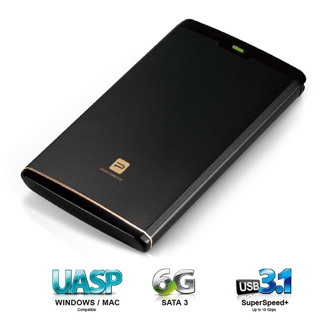 PROBOX 2.5吋 USB3.1 SATA-III 鋁合金硬碟外接盒