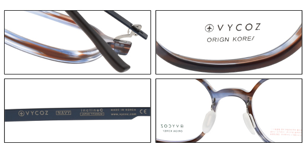 VYCOZ眼鏡 復古圓框/斑斕藍#CASS AQA