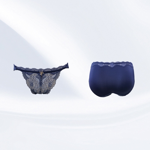 Women'secret Blue Lace Panties