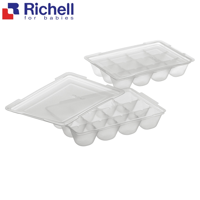 日本利其爾 Richell 離乳食連裝盒15ml (2組4入)