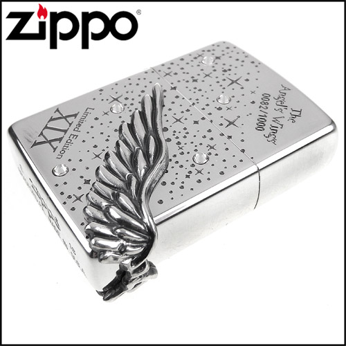 ZIPPO 日系~The Angels Wings-立體天使之翼3面連續加工