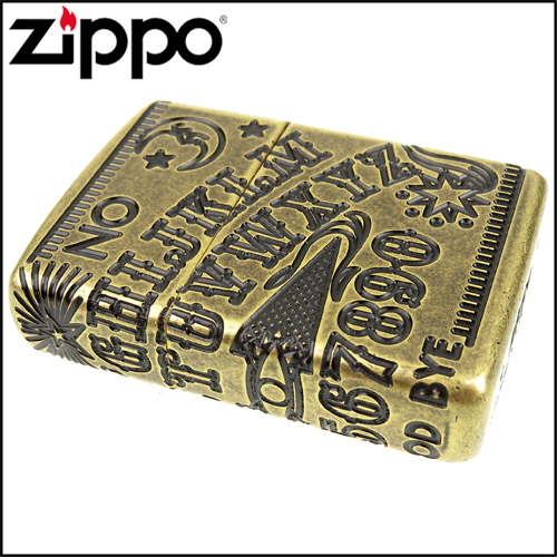 ZIPPO 美系~Ouija Board-通靈板圖案設計