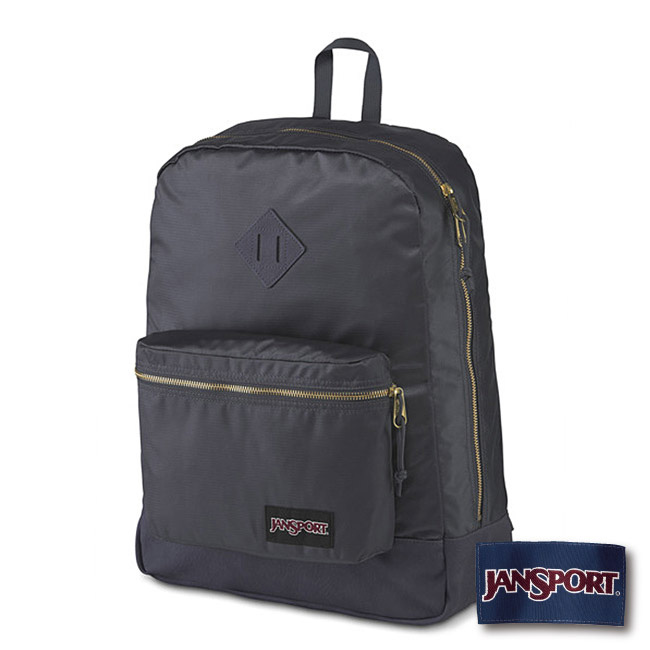 JANSPORT SUPER FX系列後背包 -霧灰金屬