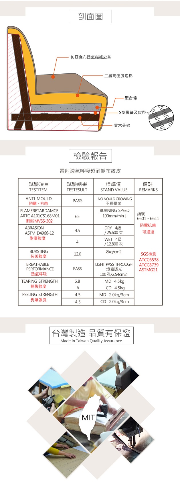 時尚屋 托斯卡尼實木骨架貓抓皮沙發組(共11色)+波頓茶几